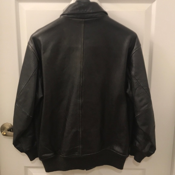 Gap leather jacket - Picture 2 of 4